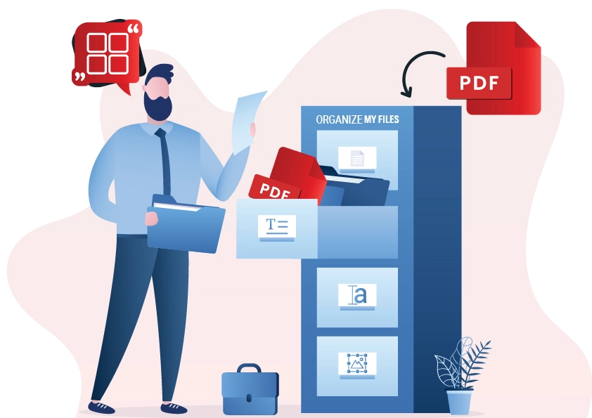 PDF and document conversion tools including merge, split, and compress